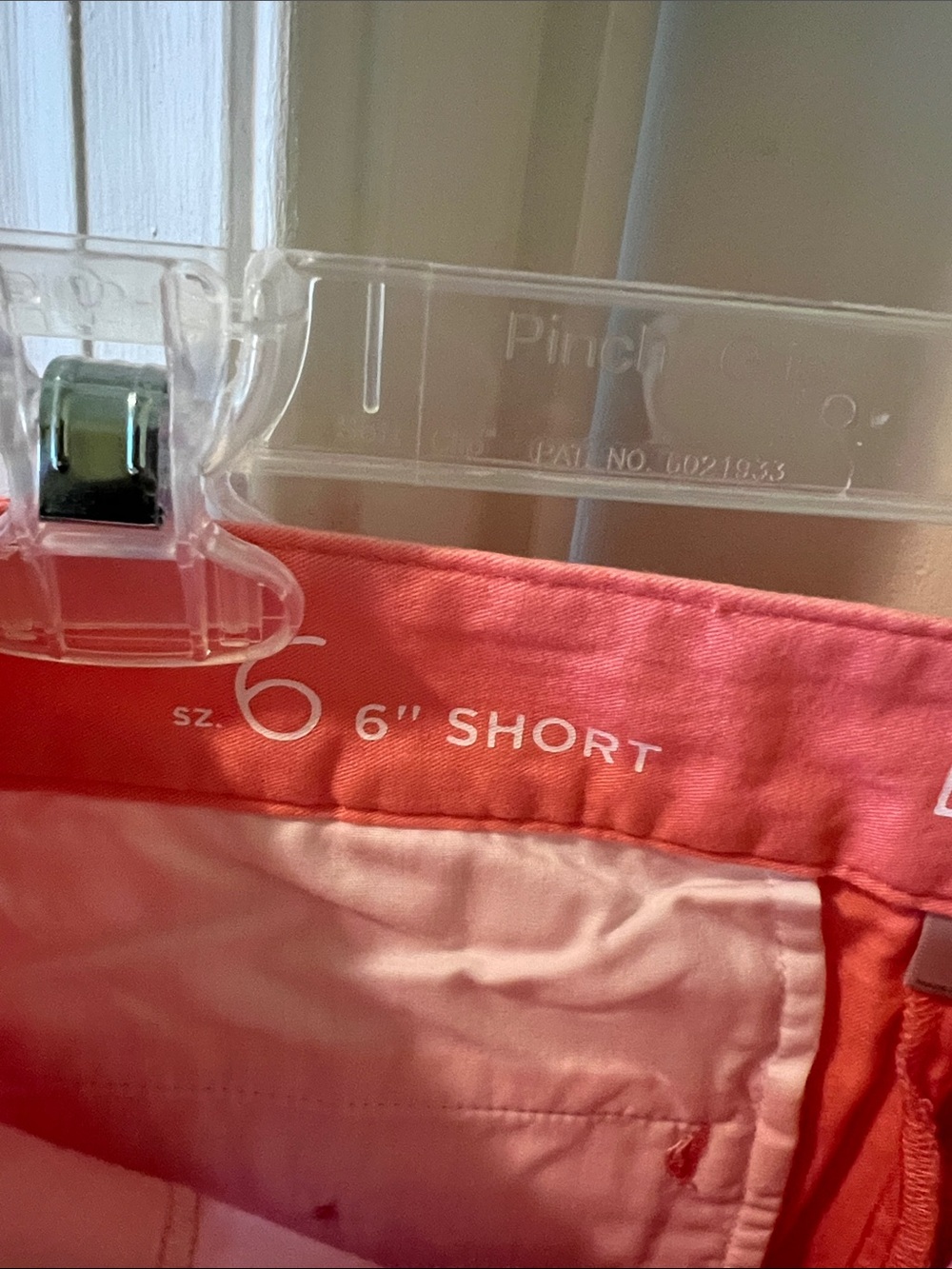 Ann Taylor Loft Women’s Coral Cotton Shorts - Picture 4 of 5